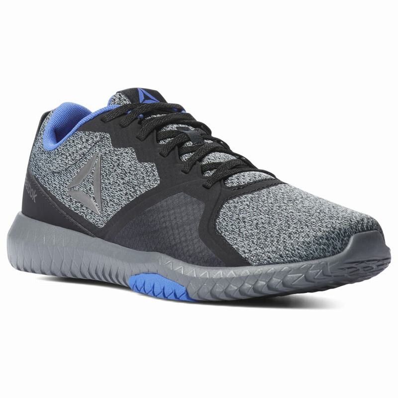 Adidasi Training Reebok Flexagon Force Barbati Negrii/Gri Romania DZ5786AQ